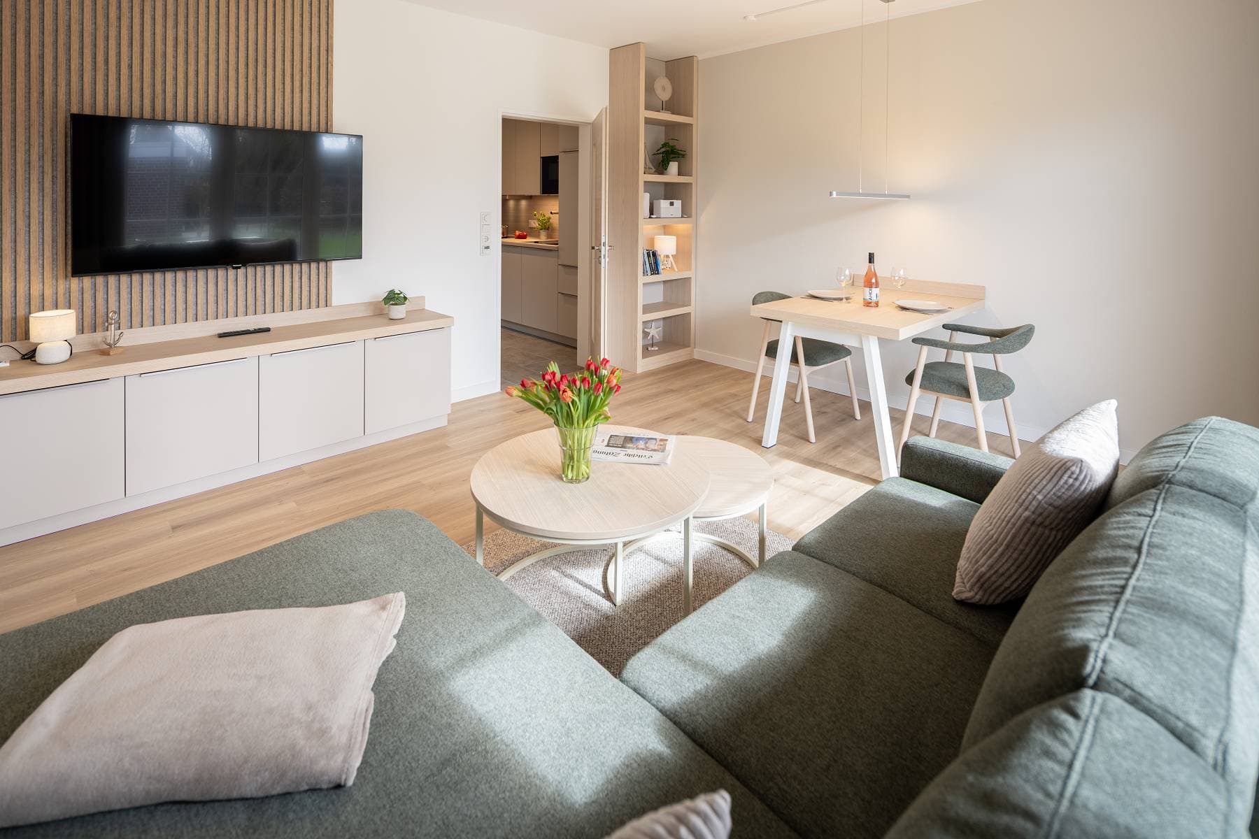 Ferienwohnung Riedgras 2 – Wohnbereich