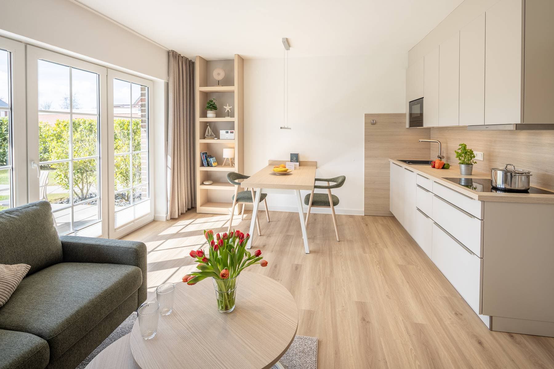Ferienwohnung Riedgras 3 – Wohnbereich