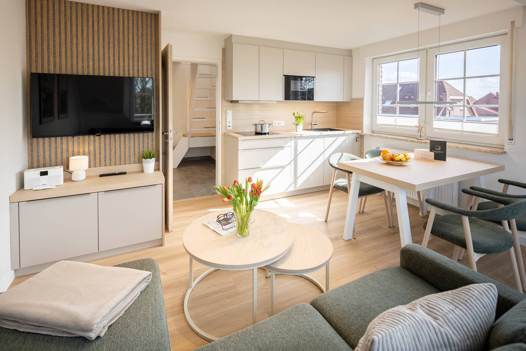 Ferienwohnung Riedgras 4 – Wohnbereich