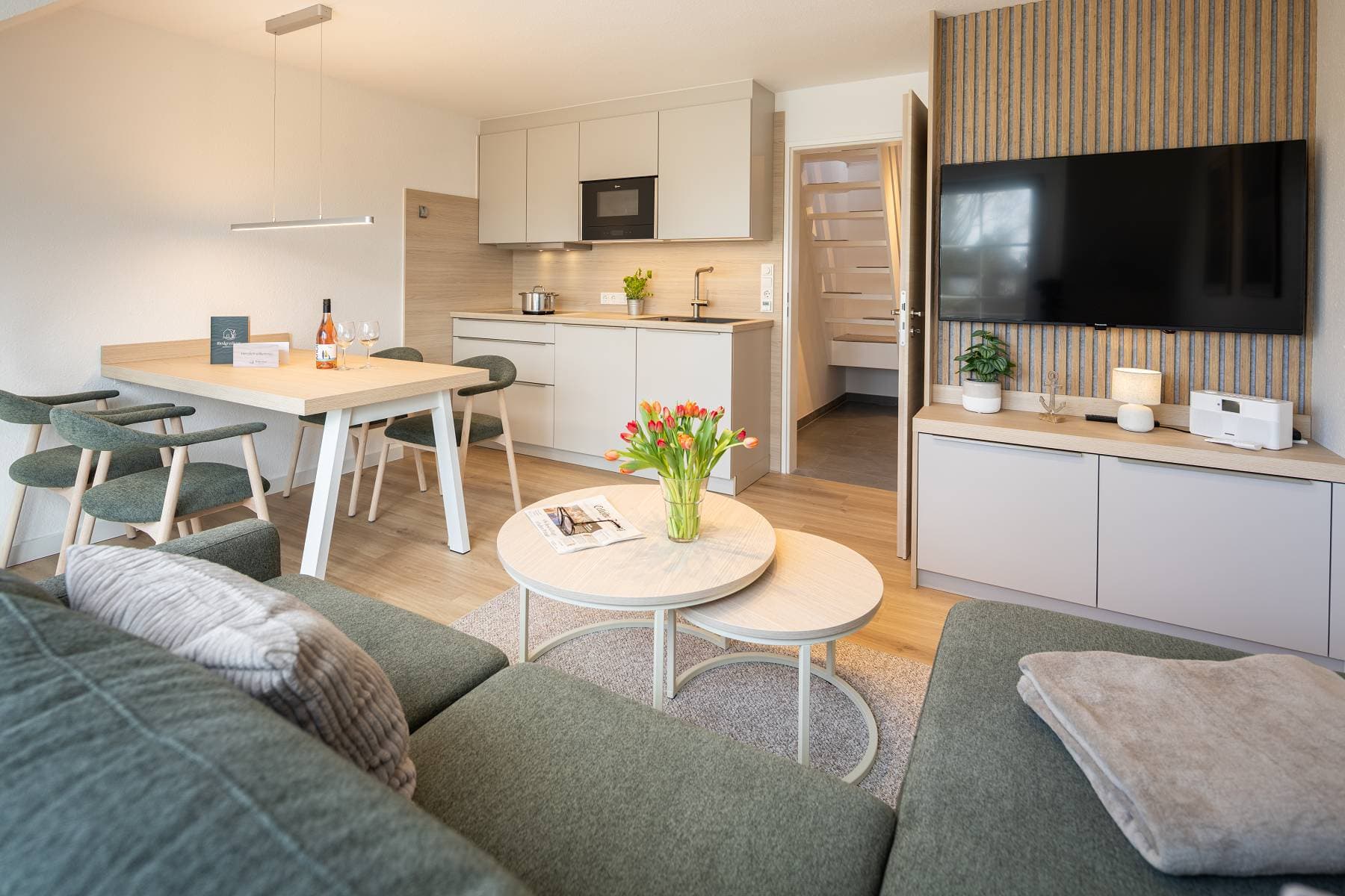 Ferienwohnung Riedgras 5 – Wohnbereich