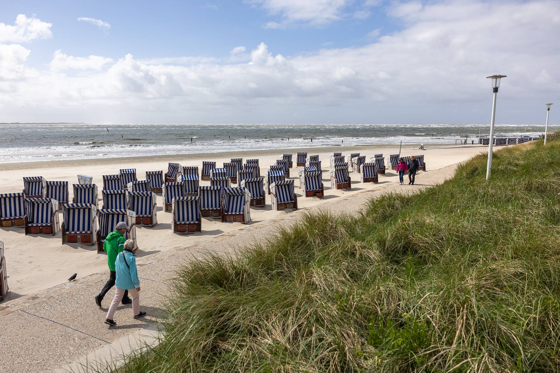 Promenade mit Strandkörben