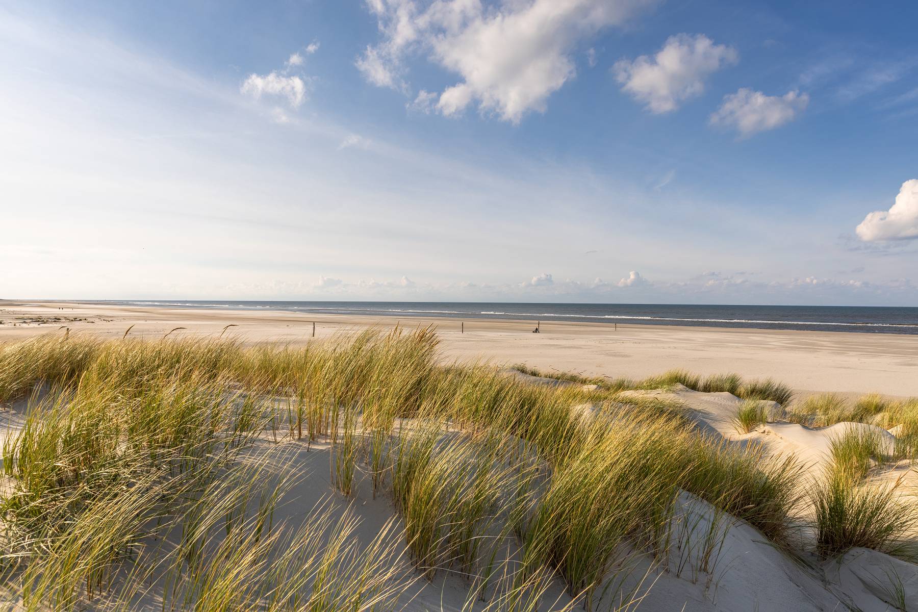Weiter Sandstrand